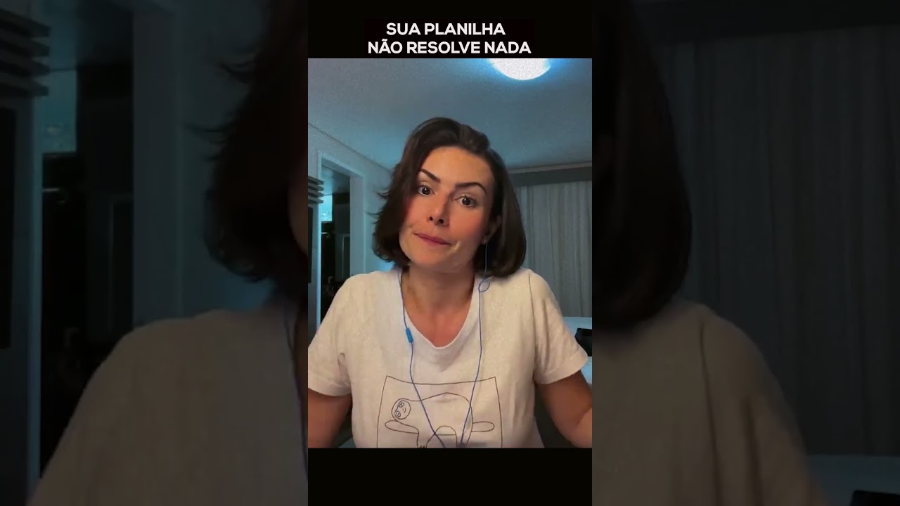Planilhas não adiantam nada, se você continuar gastando dinheiro do mesmo jeito #shorts