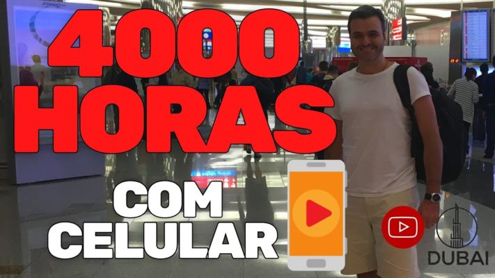 COMO CONSEGUIR 4000 HORAS NO YOUTUBE COM O CELULAR  CANAL DARK | VENDEDOR GLOBAL