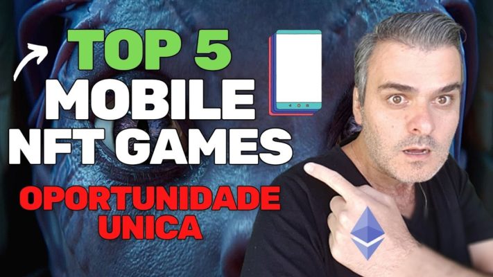 TOP 05 JOGOS NFT PLAY TO EARN PARA CELULAR | $100 POR DIA | GANHAR DINHEIRO NA INTERNET