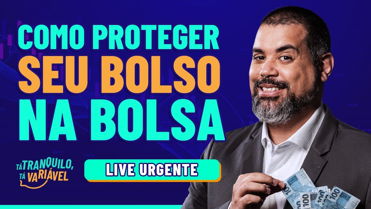 CAOS NO MERCADO? Como proteger seu DINHEIRO da instabilidade na bolsa! (SALVE PRA MOMENTOS DE CRISE)