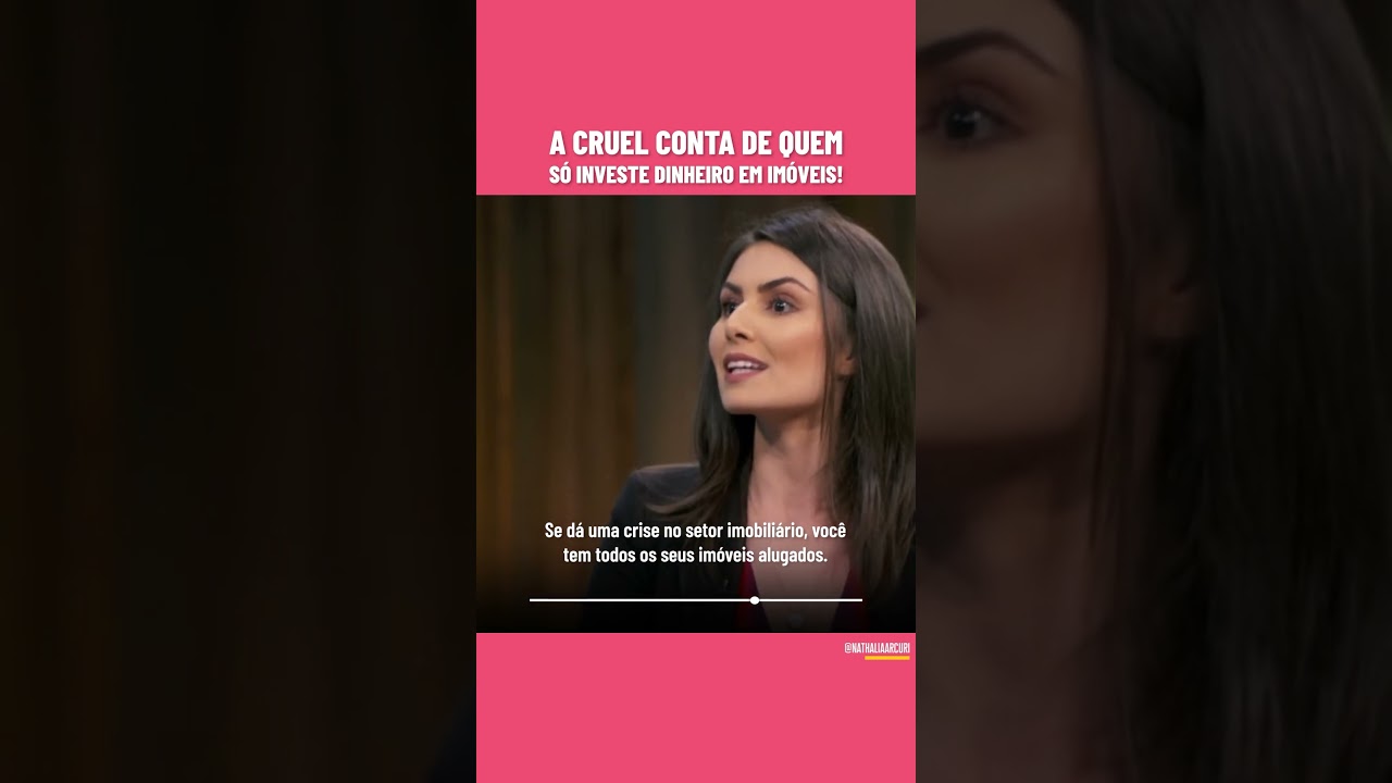 A CRUEL CONTA DE QUEM SO INVESTE DINHEIRO EM IMÓVEIS #shorts