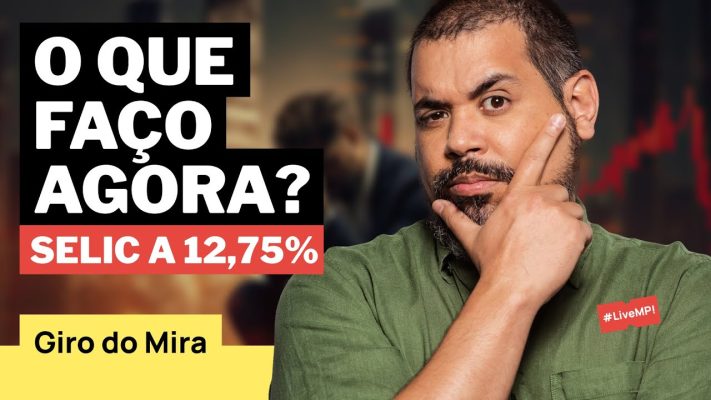 Taxa de Juros CAIU para 12,75%! O que fazer agora? | Análise de Investimentos - Giro do Mira